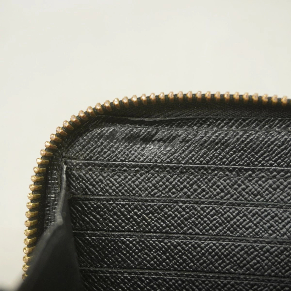 Louis Vuitton Retiro Noir Zippy Monogram Brown Wallet Black Black Brown - Picture 9 of 13